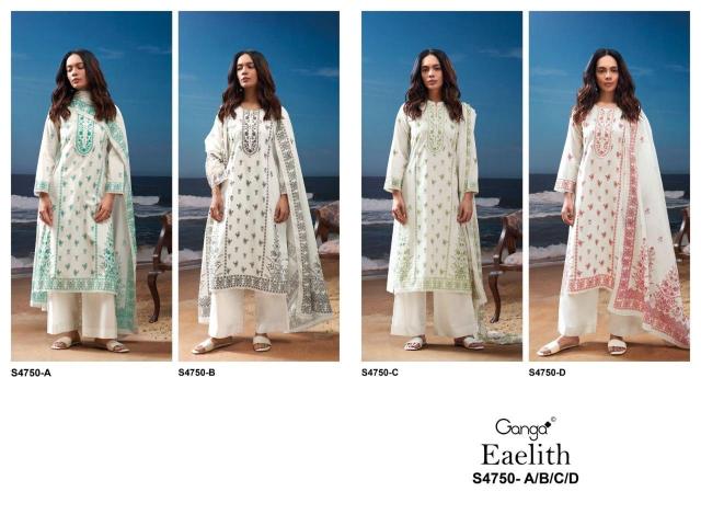 Ganga eaelith 4750 dress material cheap wholesale